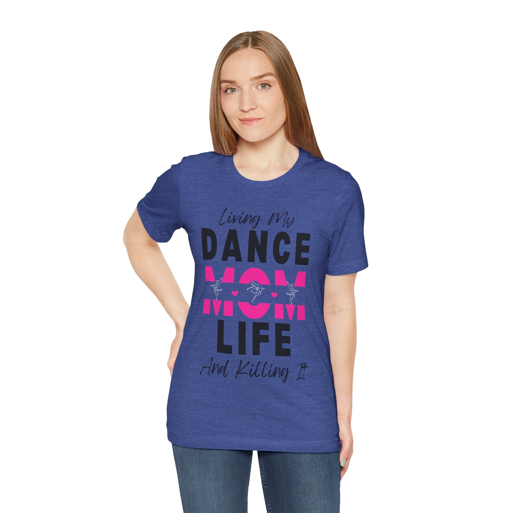 Adult Living My Best Dance Mom Life Graphic T-Shirt