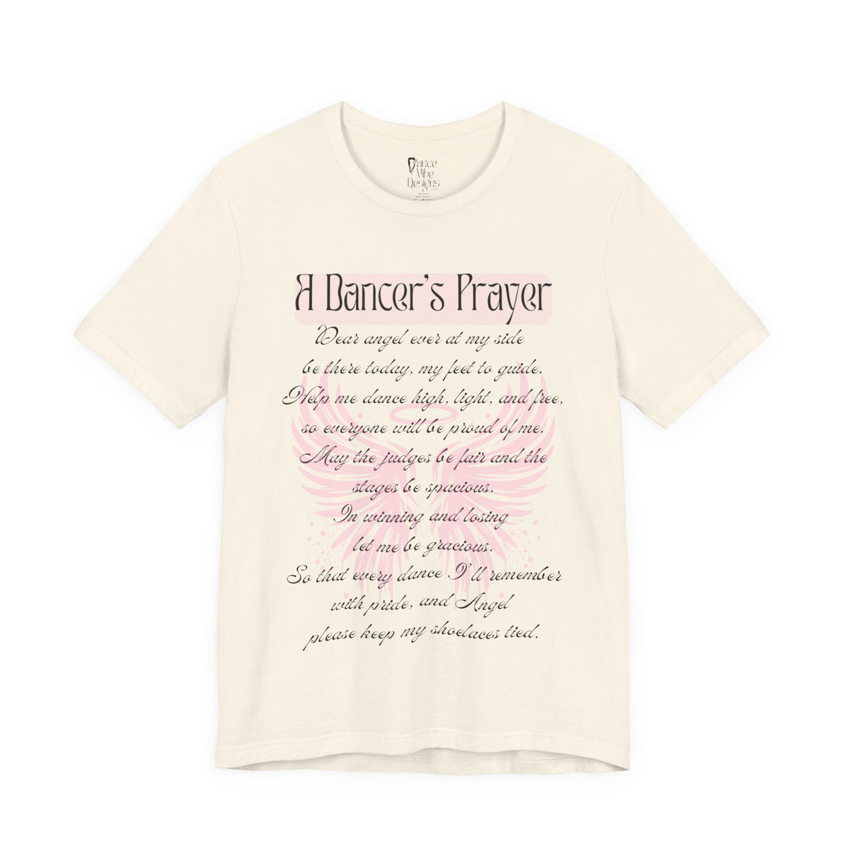 Adult A Dancer's Prayer Graphic T-Shirt