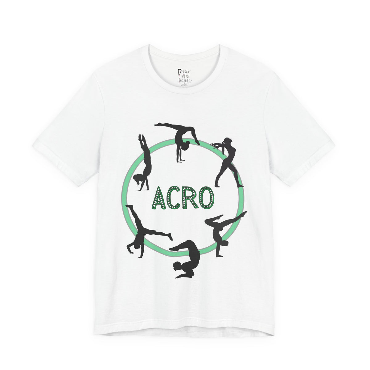 Adult Acro Gymnastics Graphic T-Shirt