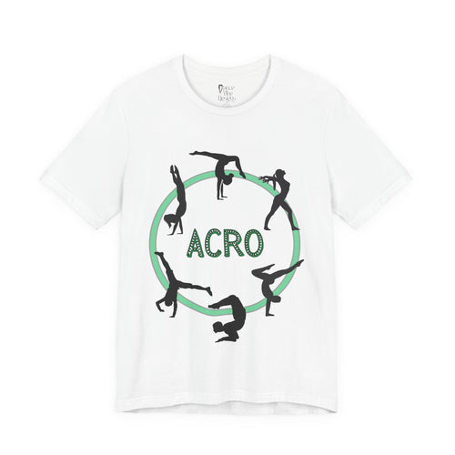 Adult Acro Gymnastics Graphic T-Shirt