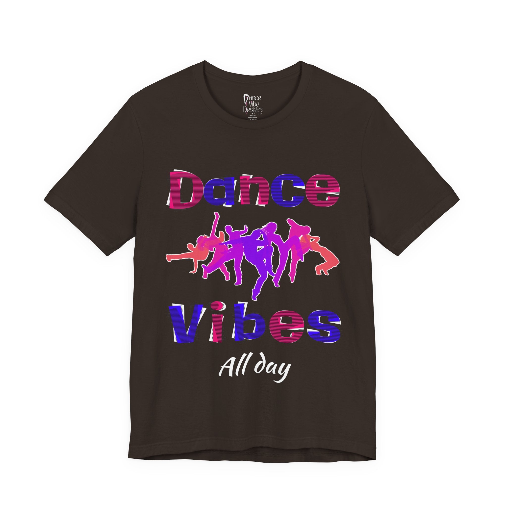 Adult Dance Vibes All Day Graphic T-Shirt