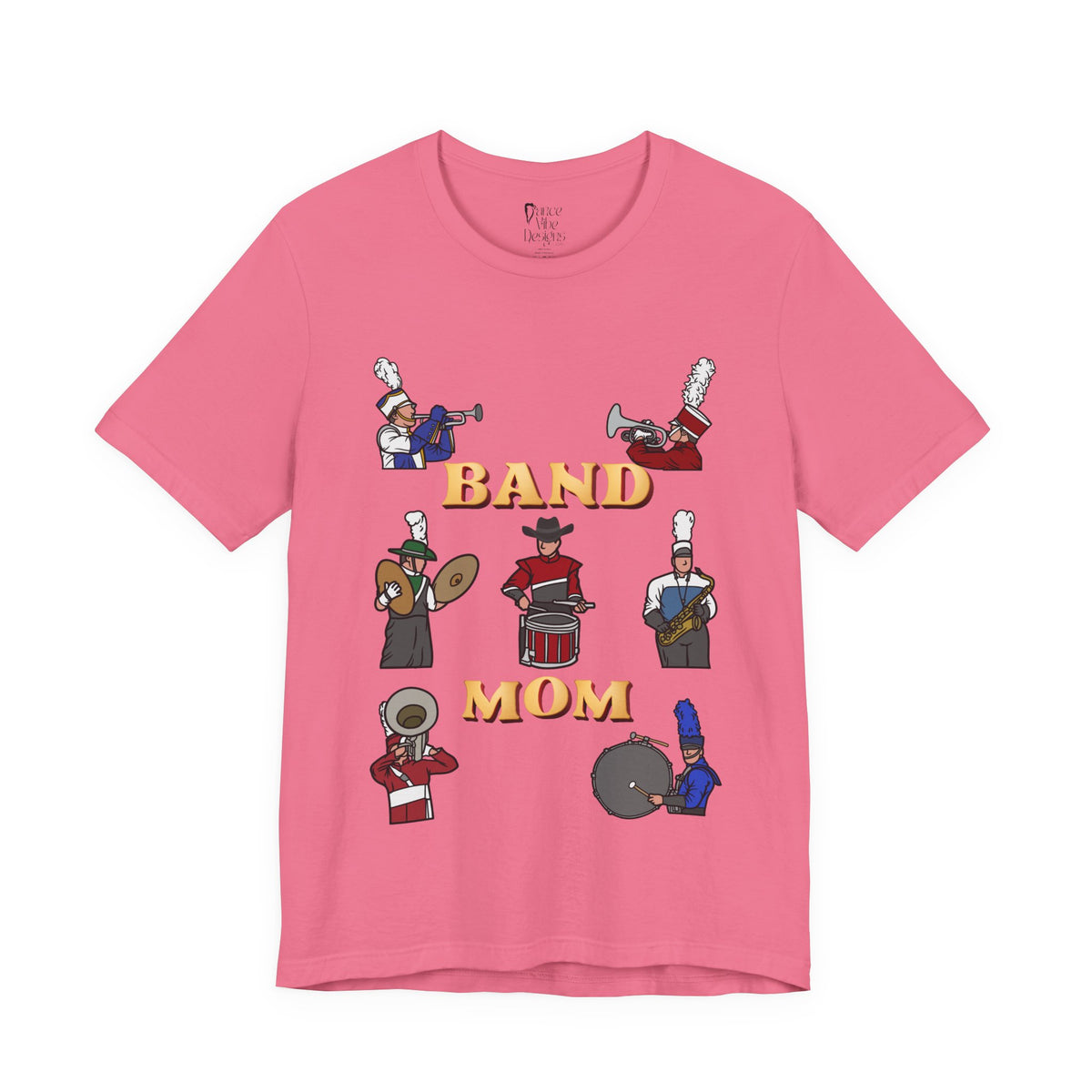 Adult Mom Drumline Graphic T-Shirt