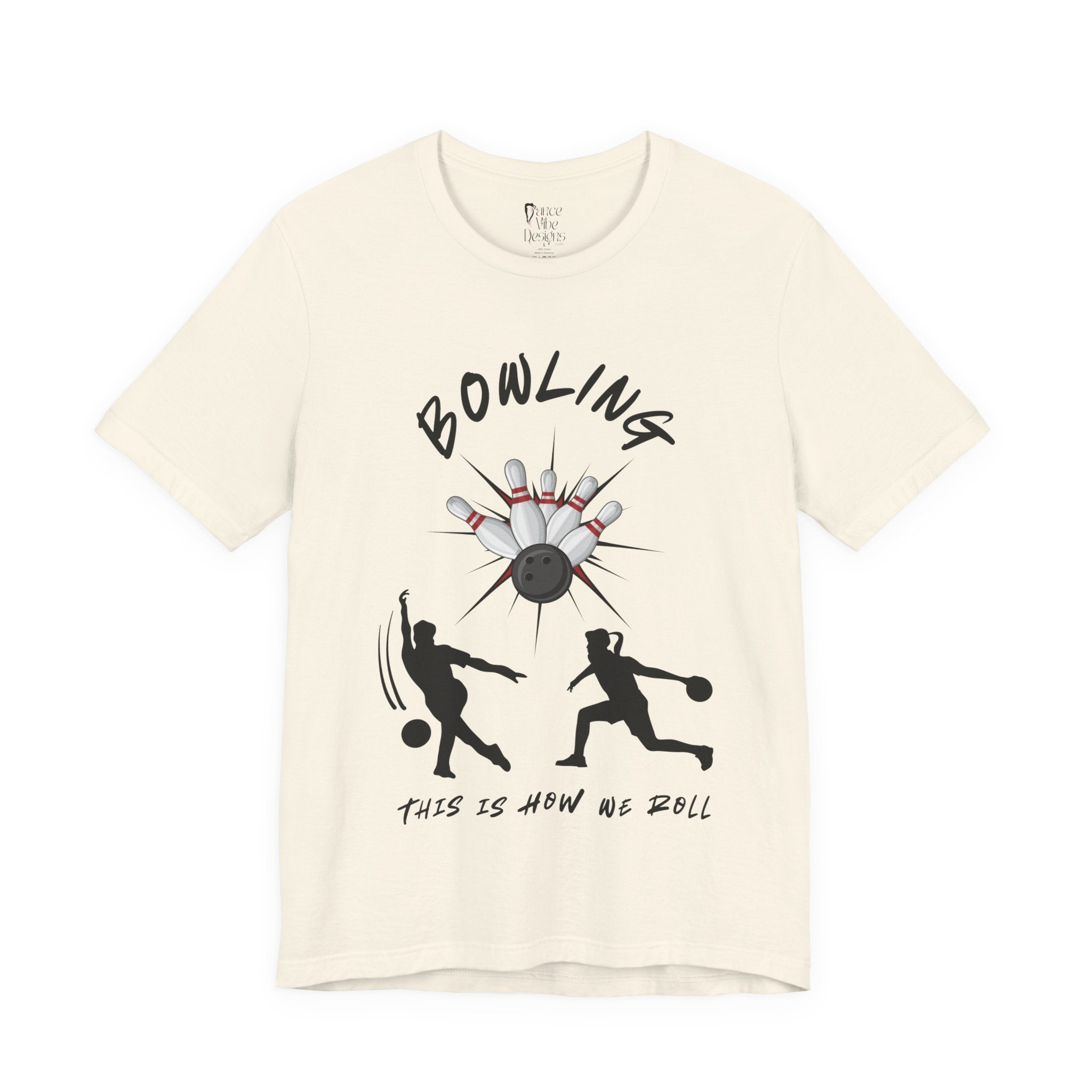 Adult Bowling This Is How We Roll Graphic T-Shirt