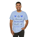 Adult My Favorite Dancer Calls Me Uncle Graphic T-Shirt