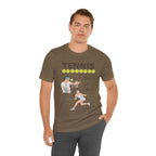Adult Tennis Game Set Match Graphic T-Shirt