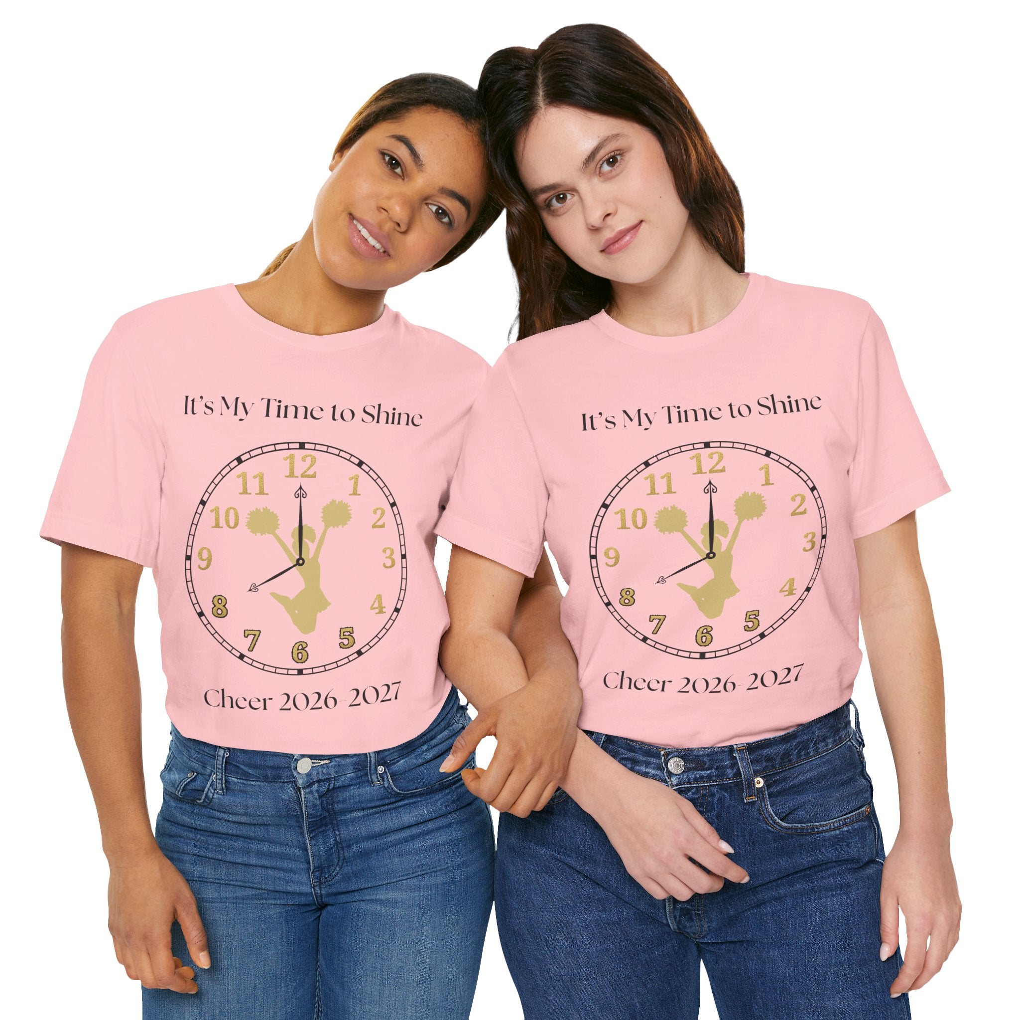 Adult Cheer My time to Shine 2026 Graphic T-Shirt