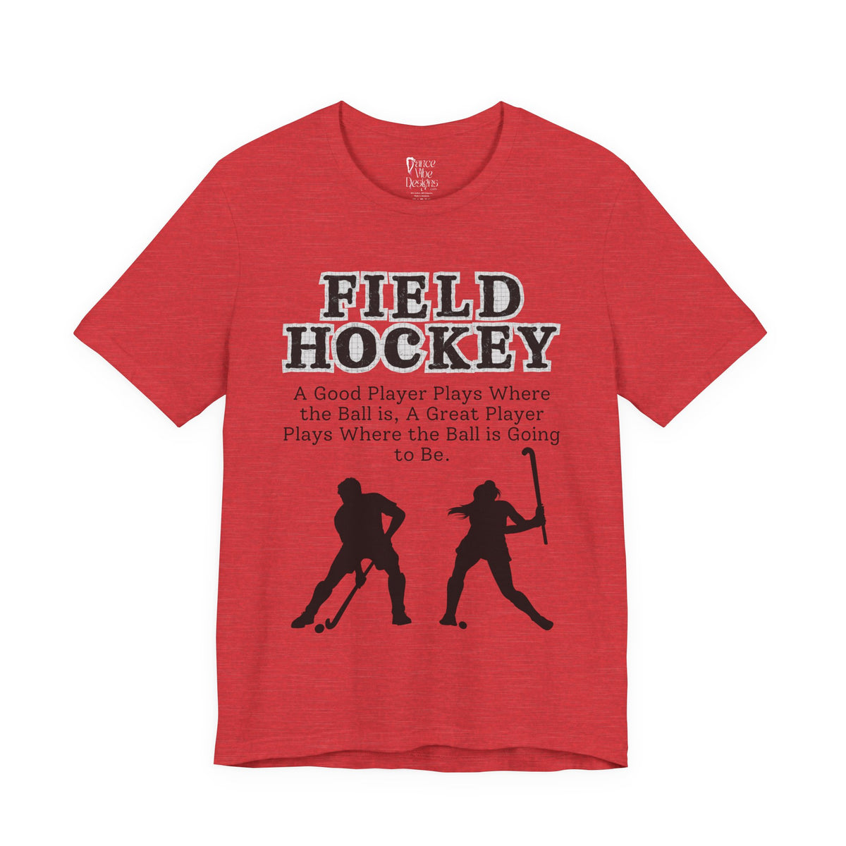 Adult Field Hockey Graphic T-Shirt