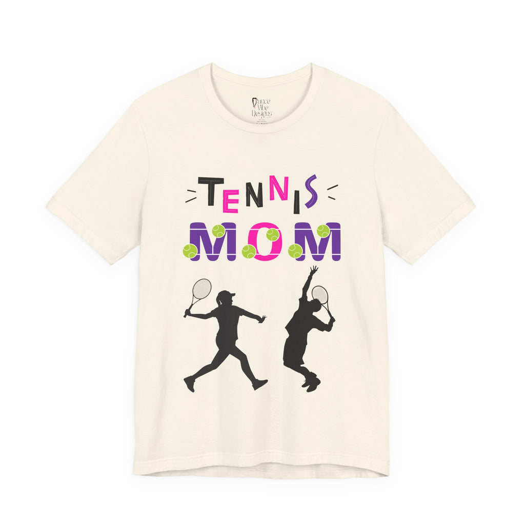 Adult Mom Tennis Graphic T-Shirt