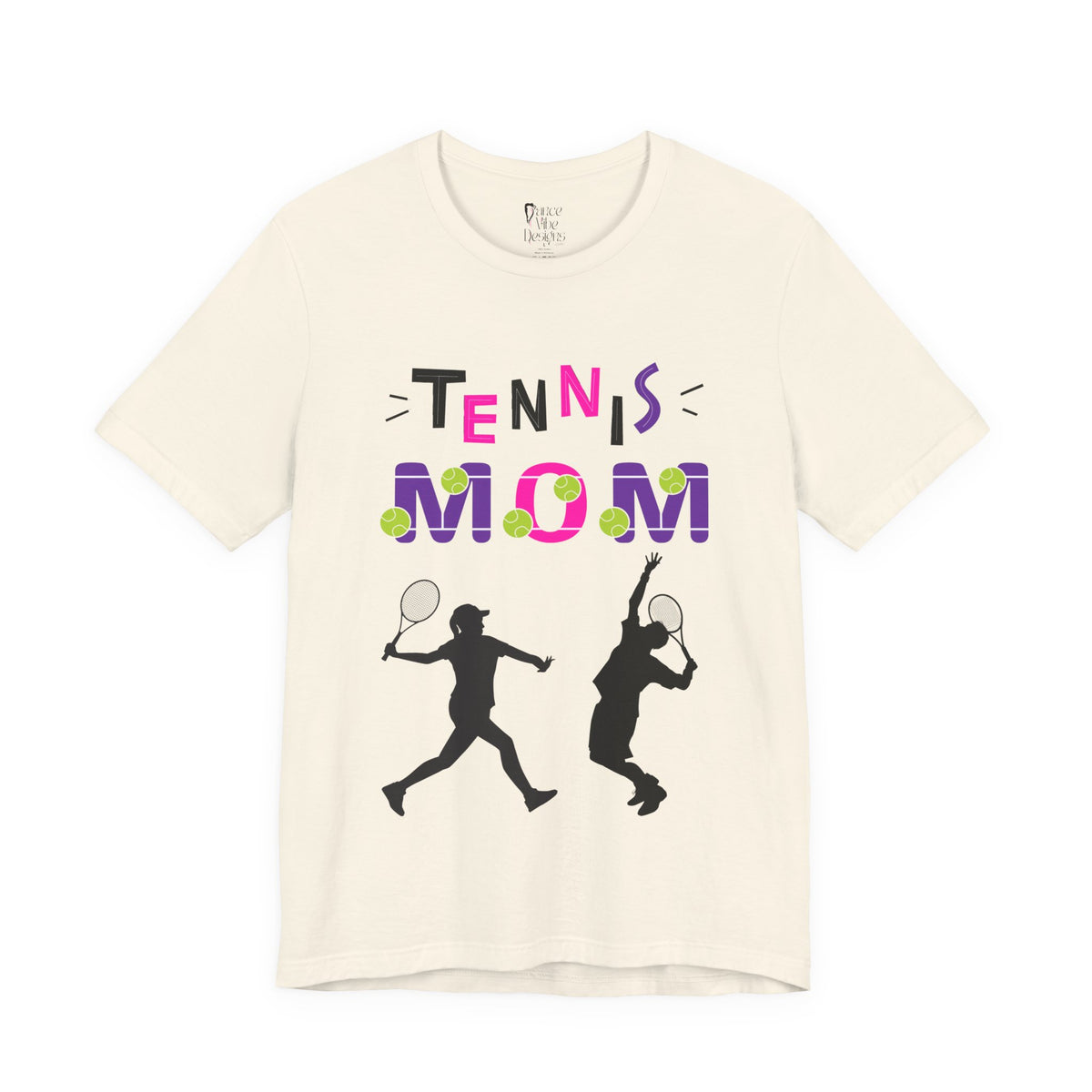 Adult Mom Tennis Graphic T-Shirt
