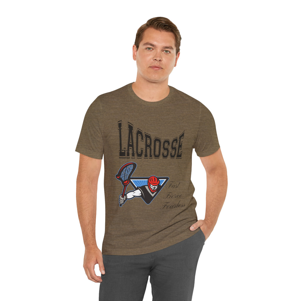 Adult Lacrosse Male Graphic T-Shirt
