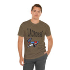 Adult Lacrosse Male Graphic T-Shirt