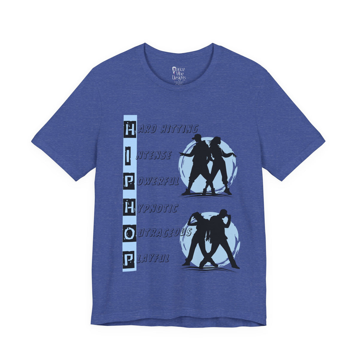 Adult Hip Hop Dance Couples Graphic T-Shirt