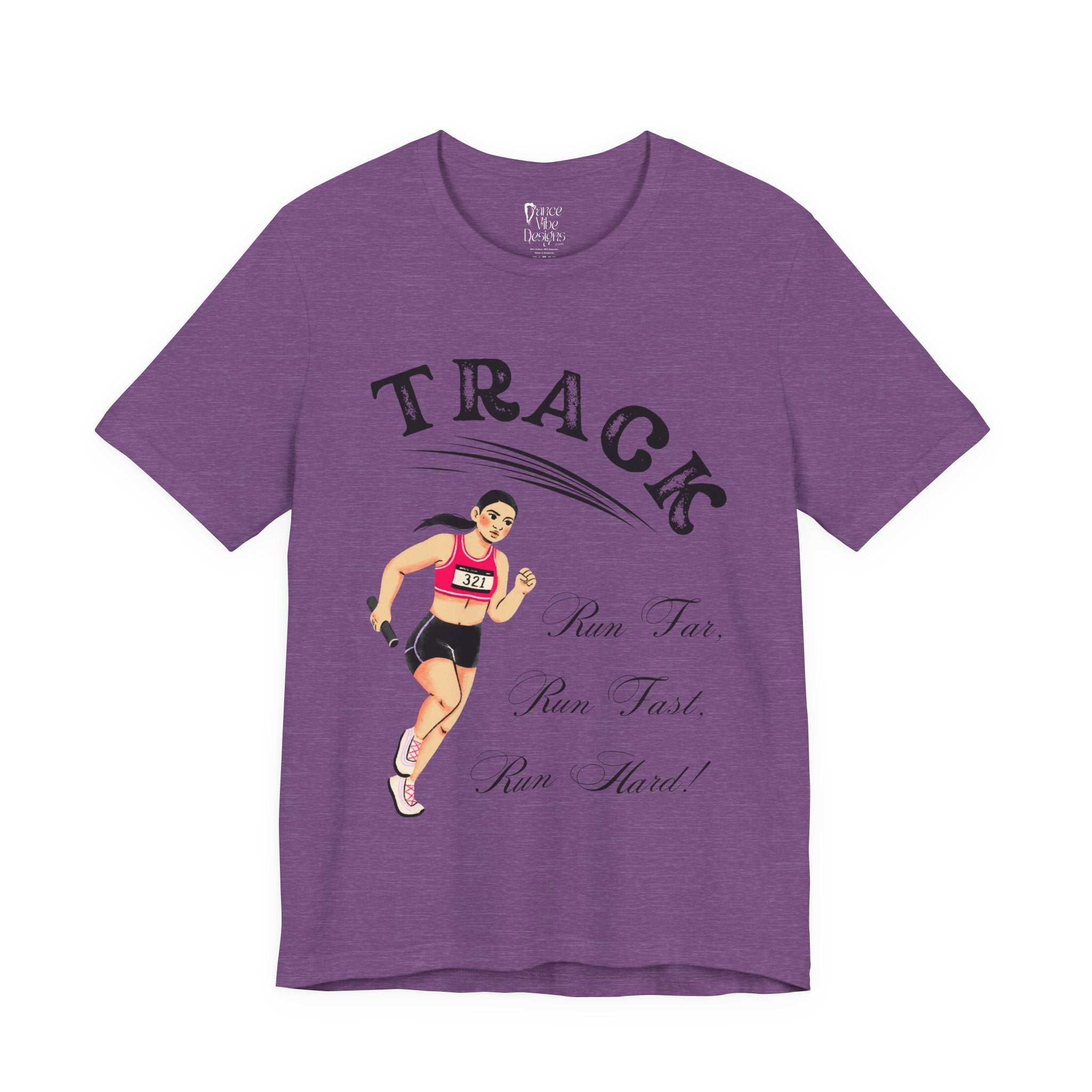 Adult Track Female Graphic T-Shirt