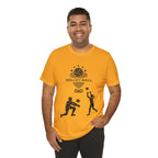 Adult Dad Volleyball Graphic T-Shirt