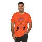 Adult Dad Field Hockey Graphic T-Shirt