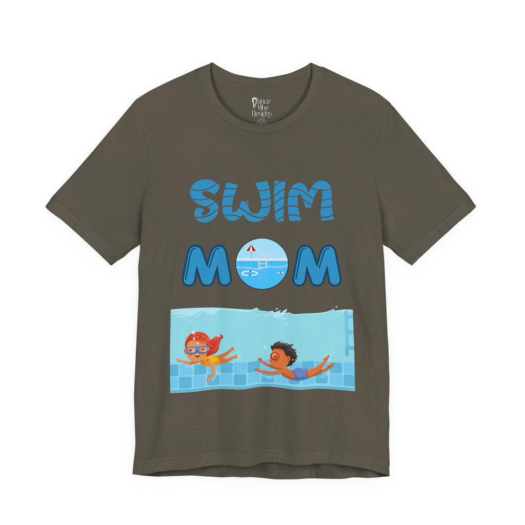 Adult Mom Swim Graphic T-Shirt
