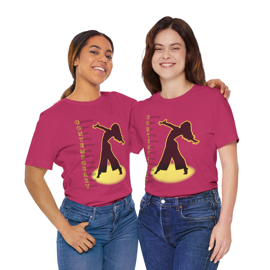 Adult Contemporary Modern Dance Spotlight Graphic T-Shirt