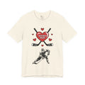 Adult Mom Hockey Son Graphic T-Shirt