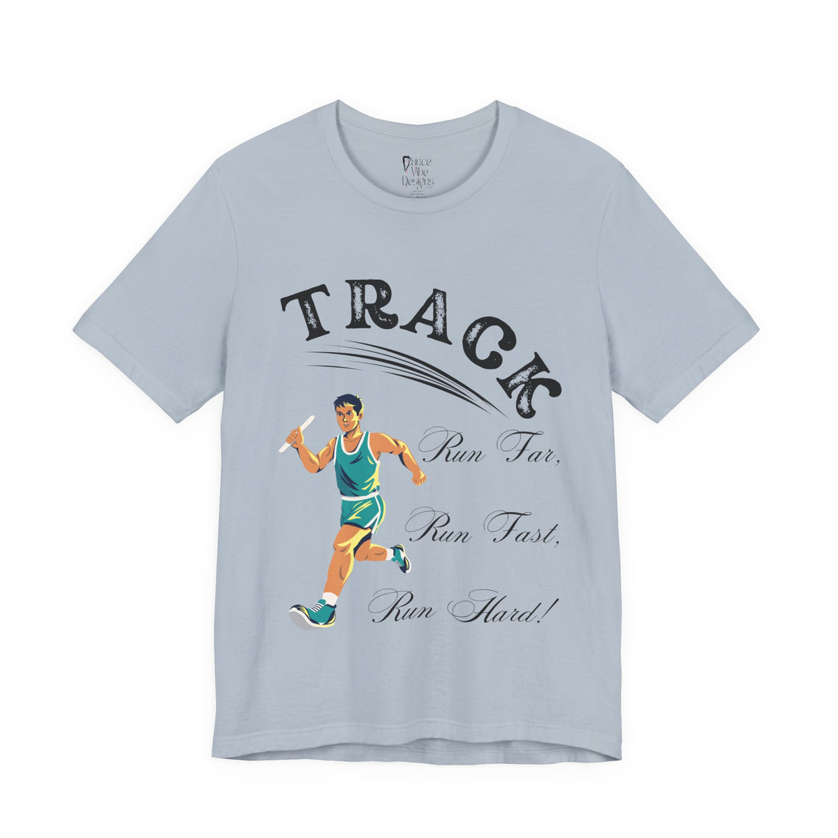 Adult Track Male Graphic T-Shirt