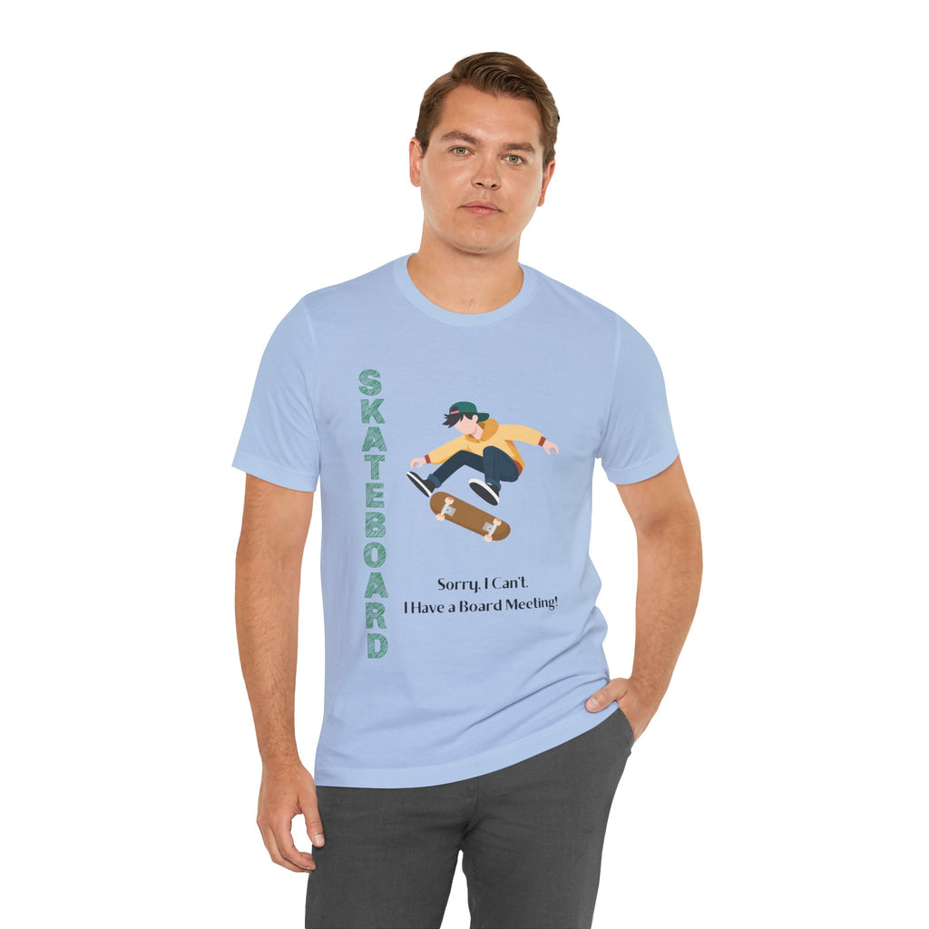 Adult Skateboard Male Graphic T-Shirt