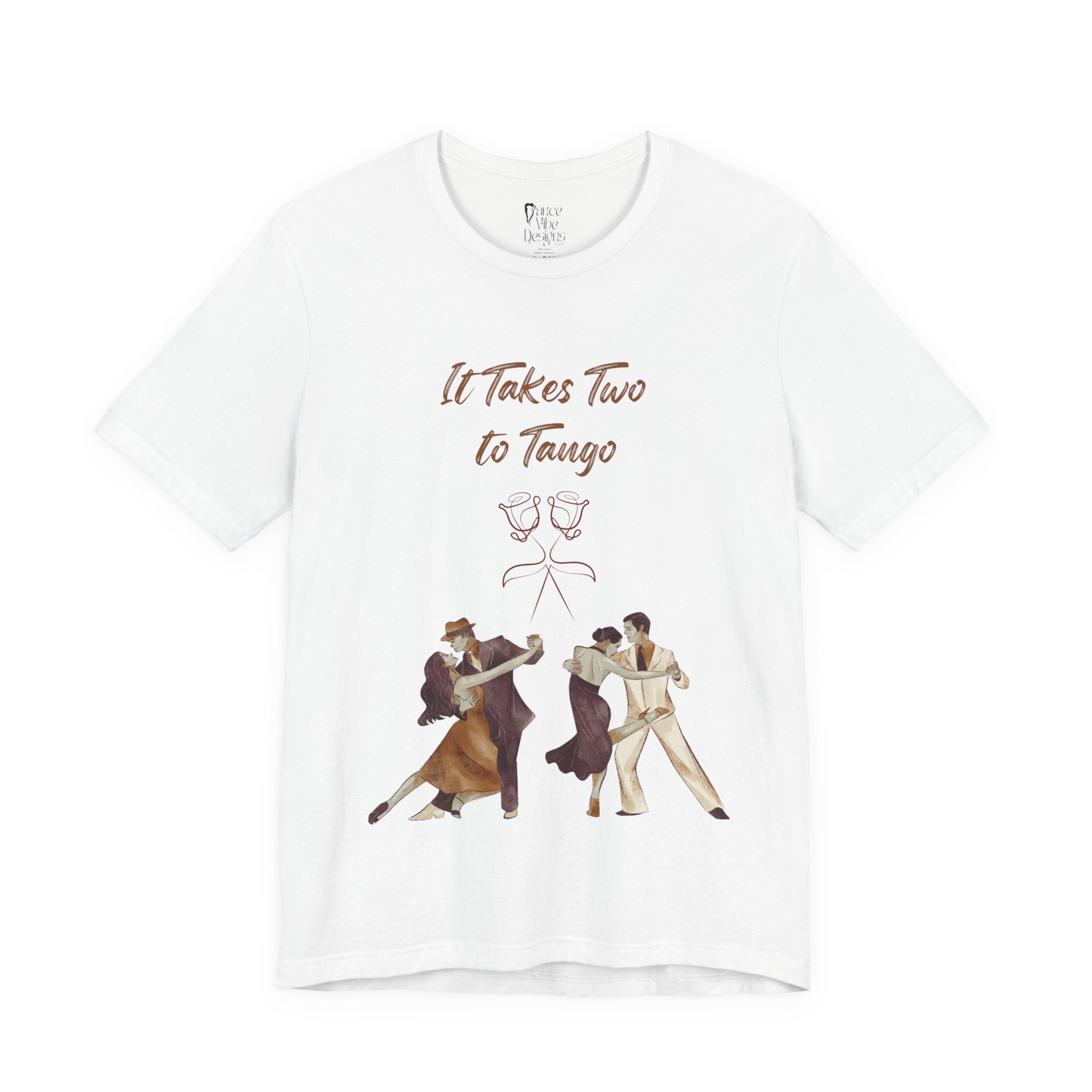 Adult Two to Tango Latin Ballroom Graphic T-Shirt