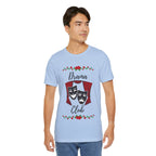 Adult Drama Club Masks Roses Graphic T-Shirt