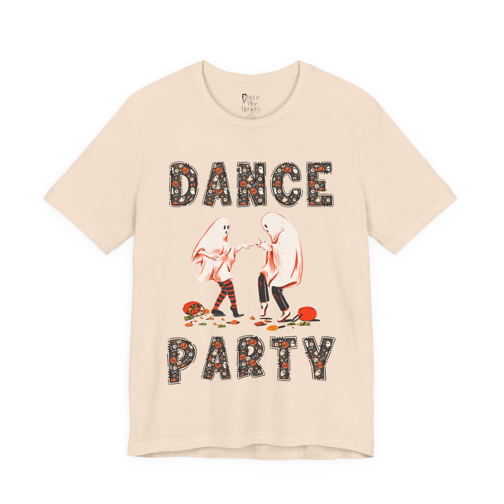 Adult Halloween Dance Party Graphic T-Shirt