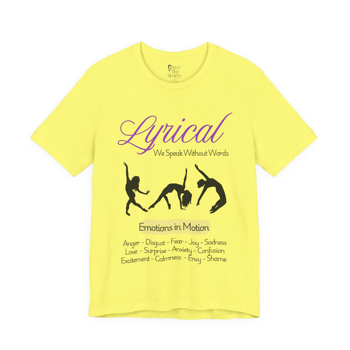 Adult Lyrical Dance Graphic T-Shirt