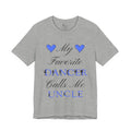 Adult My Favorite Dancer Calls Me Uncle Graphic T-Shirt