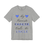 Adult My Favorite Dancer Calls Me Uncle Graphic T-Shirt