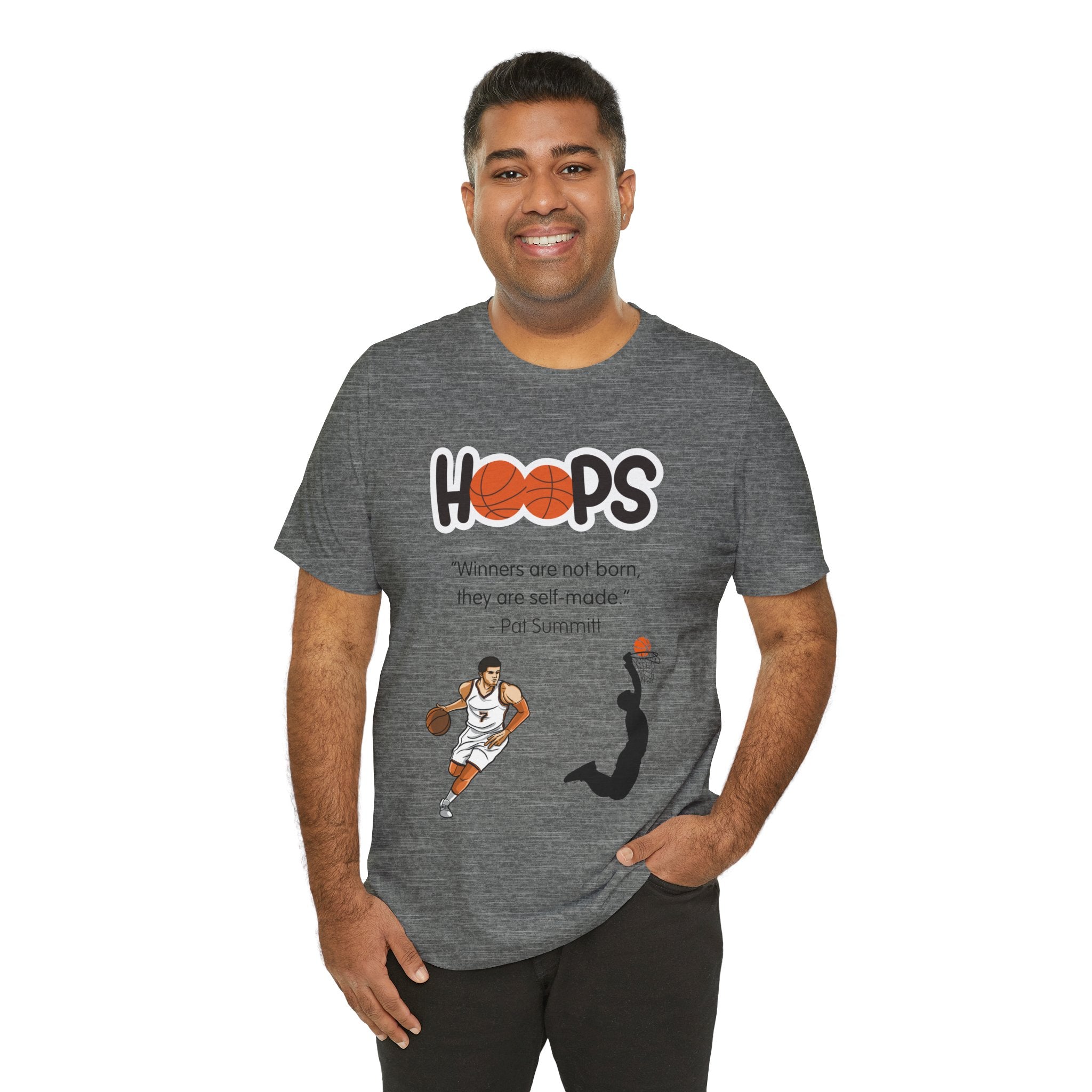 Adult Basketball Male Graphic T-Shirt