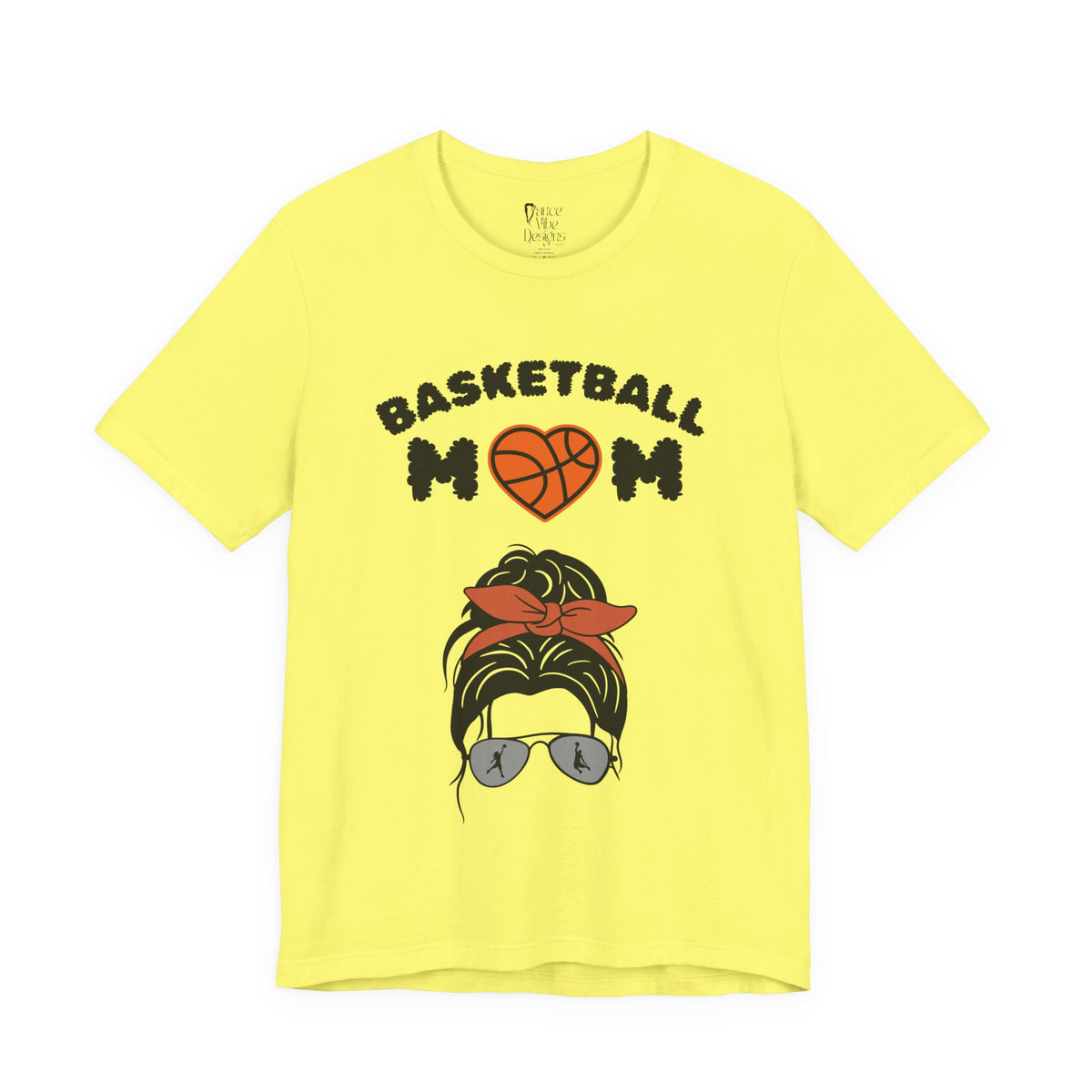 Adult Mom Basketball Graphic T-Shirt