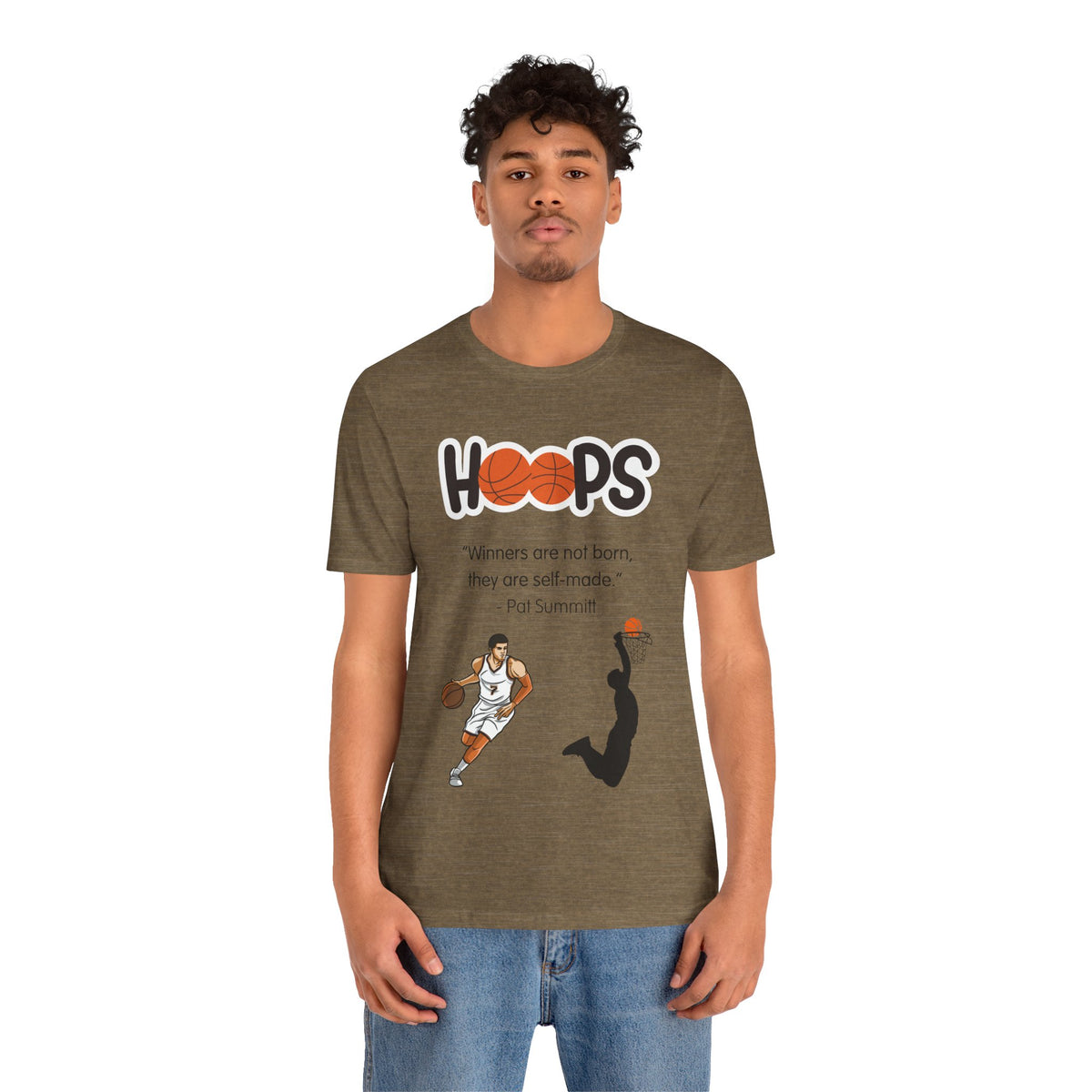 Adult Basketball Male Graphic T-Shirt