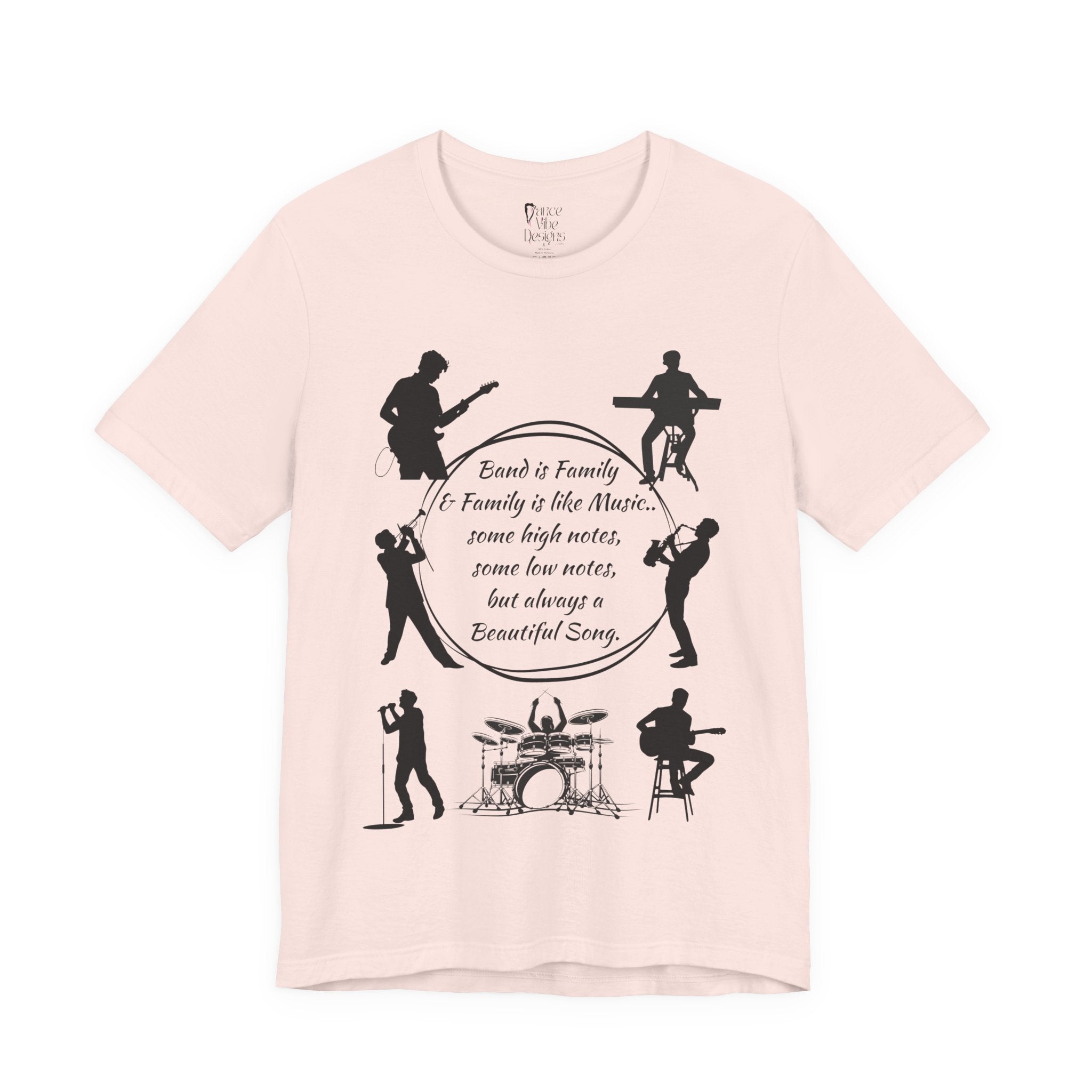 Adult Band Is Family Graphic T-Shirt