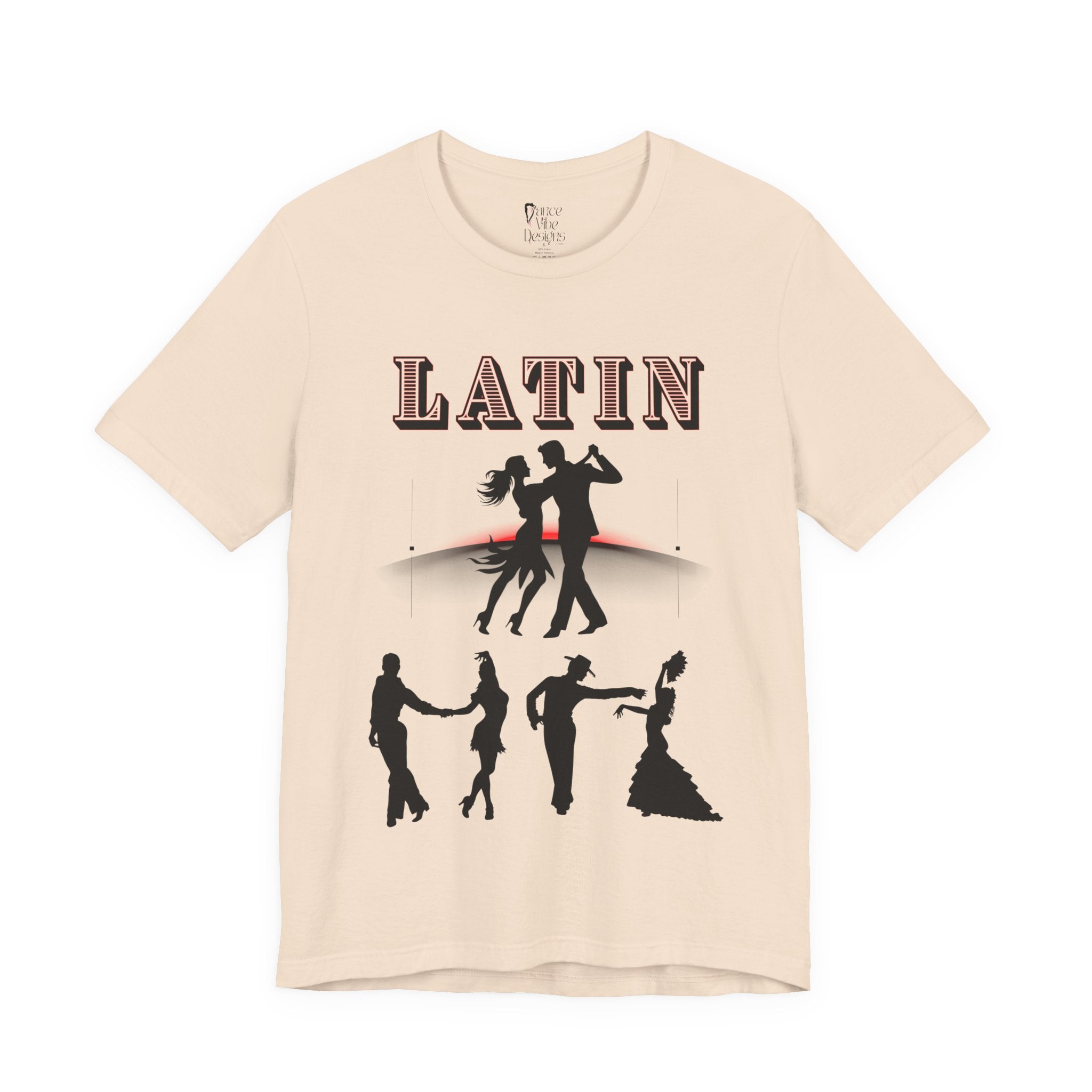 Adult Latin Ballroom Dance Couples Graphic T-Shirt