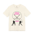 Adult Mom Field Hockey Graphic T-Shirt