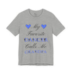 Adult My Favorite Dancer Calls Me Grandpa Graphic T-Shirt