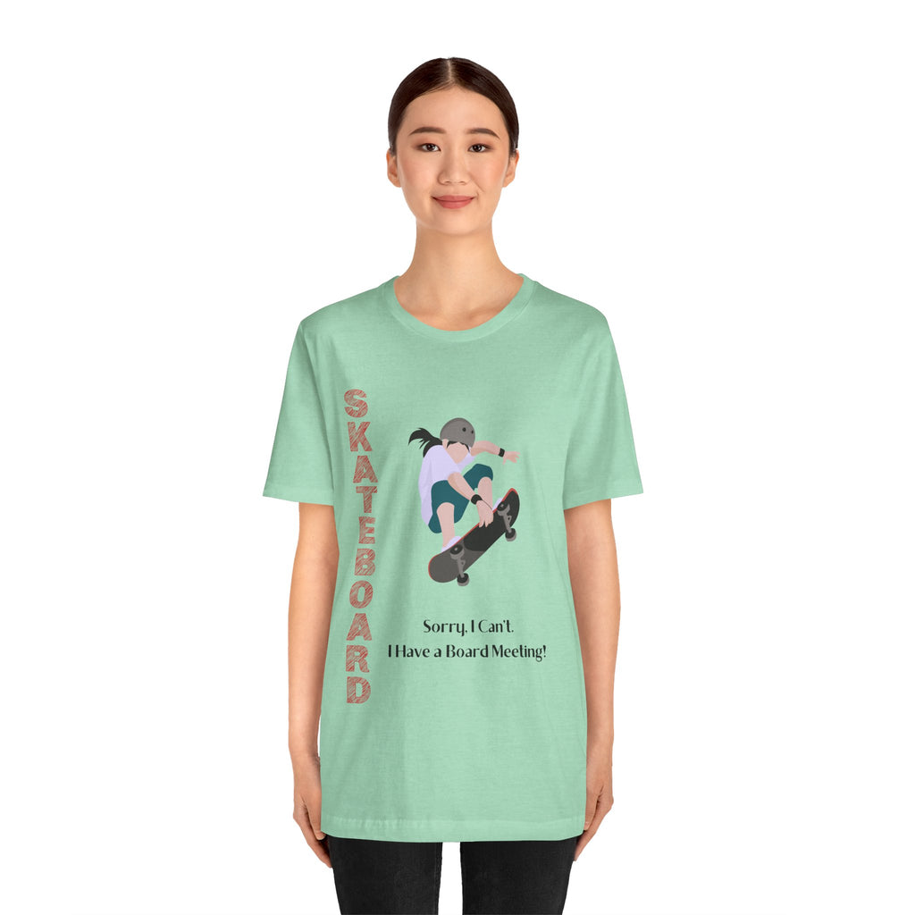 Adult Skateboard Female Graphic T-Shirt
