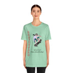 Adult Skateboard Female Graphic T-Shirt