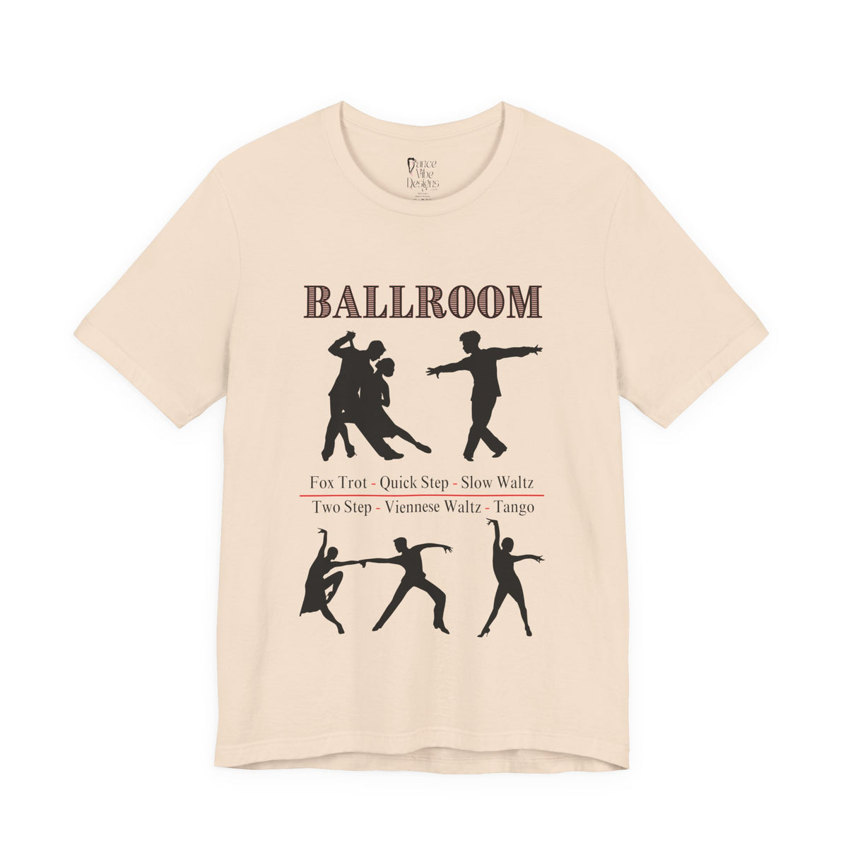 Adult Ballroom Latin Dancers Graphic T-Shirt