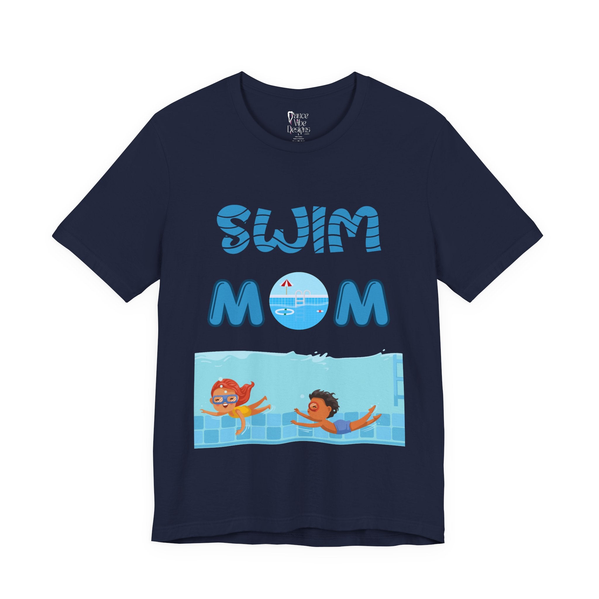 Adult Mom Swim Graphic T-Shirt