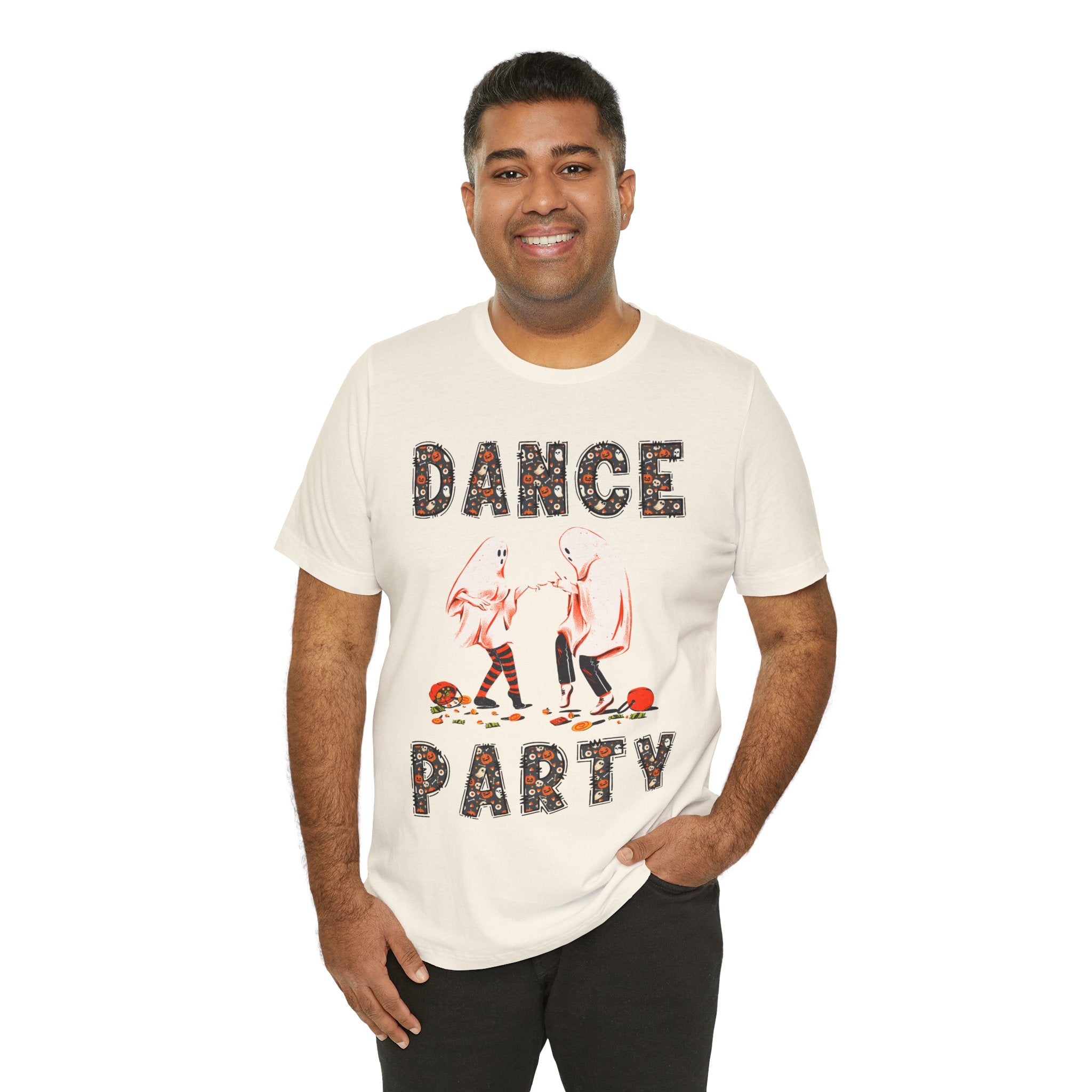 Adult Halloween Dance Party Graphic T-Shirt