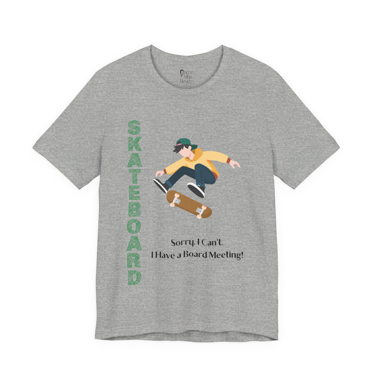 Adult Skateboard Male Graphic T-Shirt