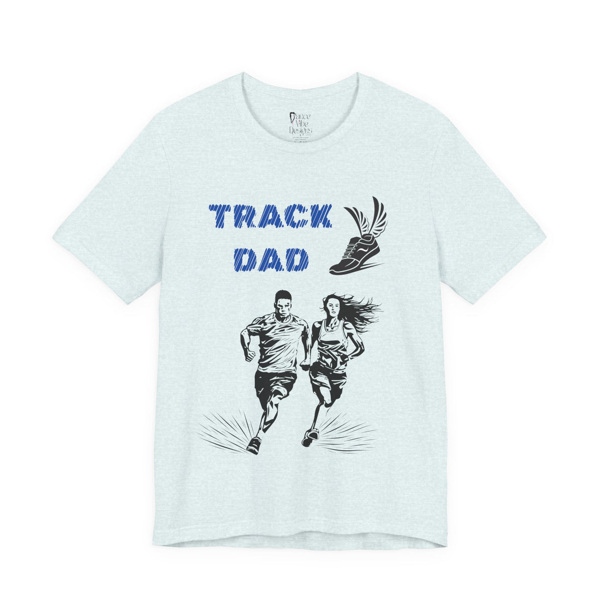 Adult Dad Track Graphic T-Shirt