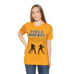 Adult Field Hockey Graphic T-Shirt