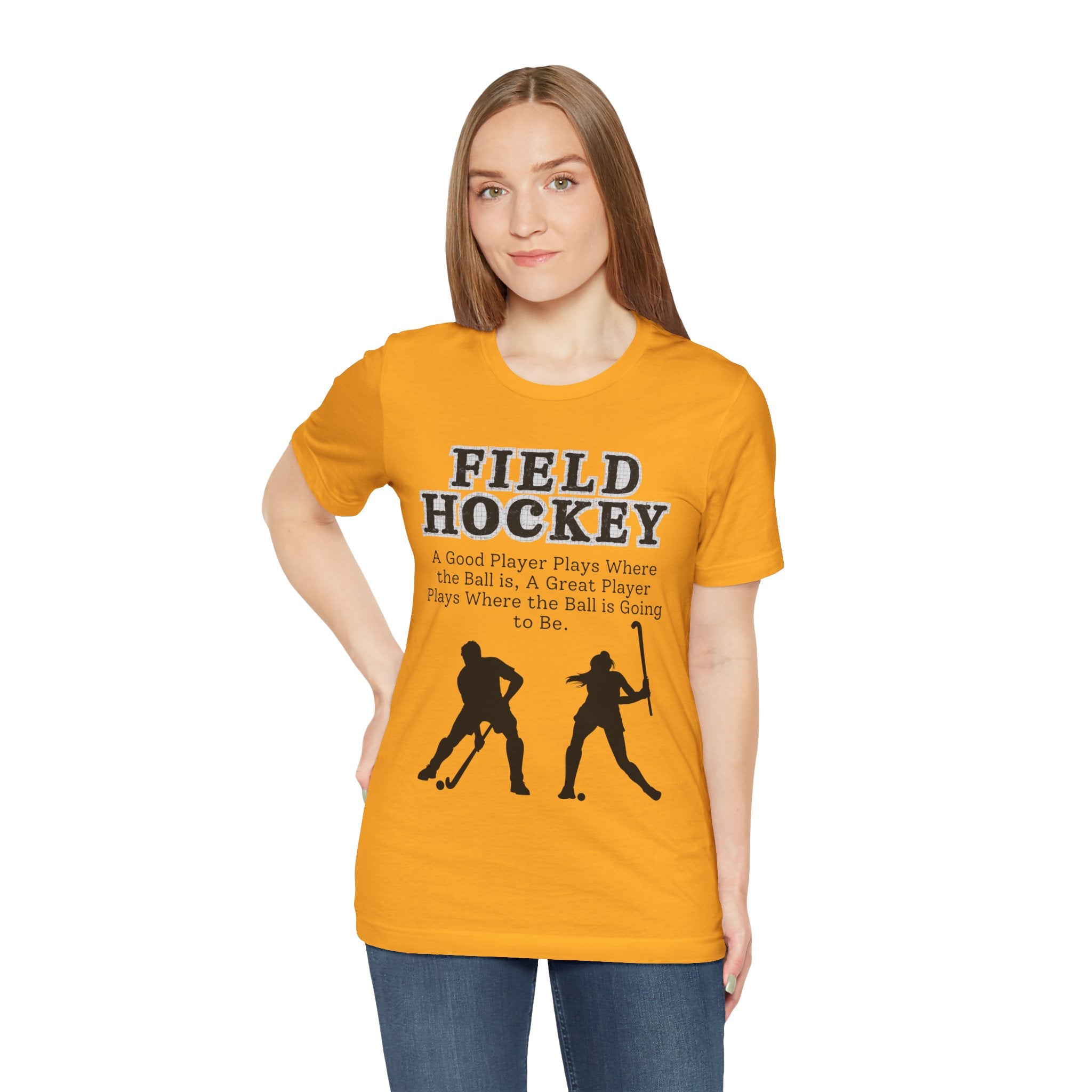 Adult Field Hockey Graphic T-Shirt