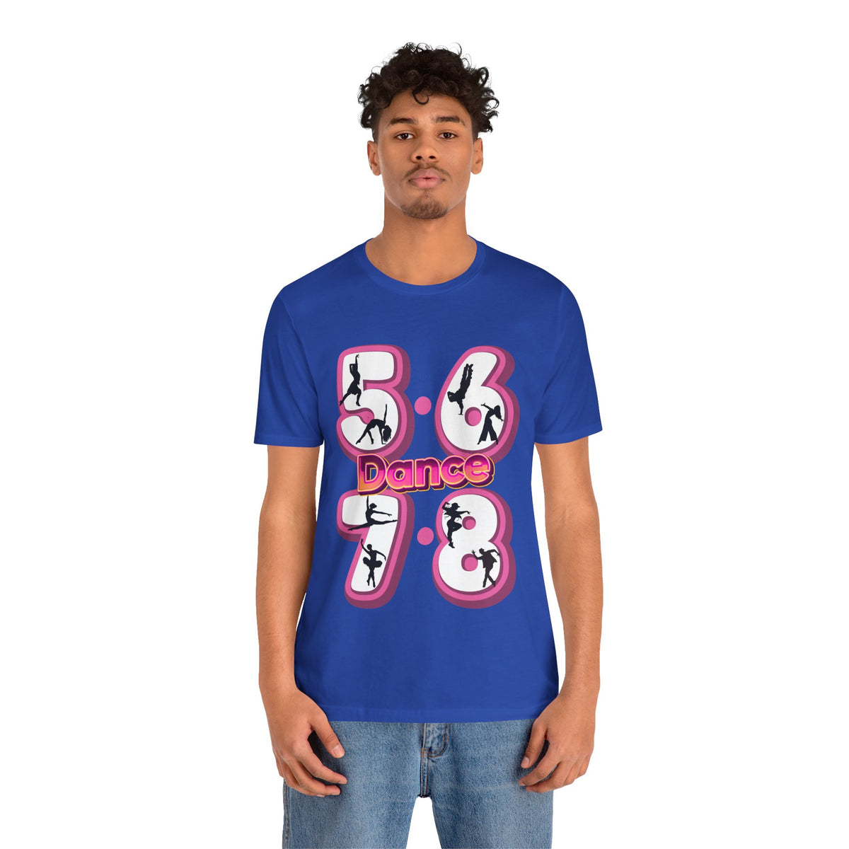 Adult 5 6 7 8 Dance Graphic T-Shirt