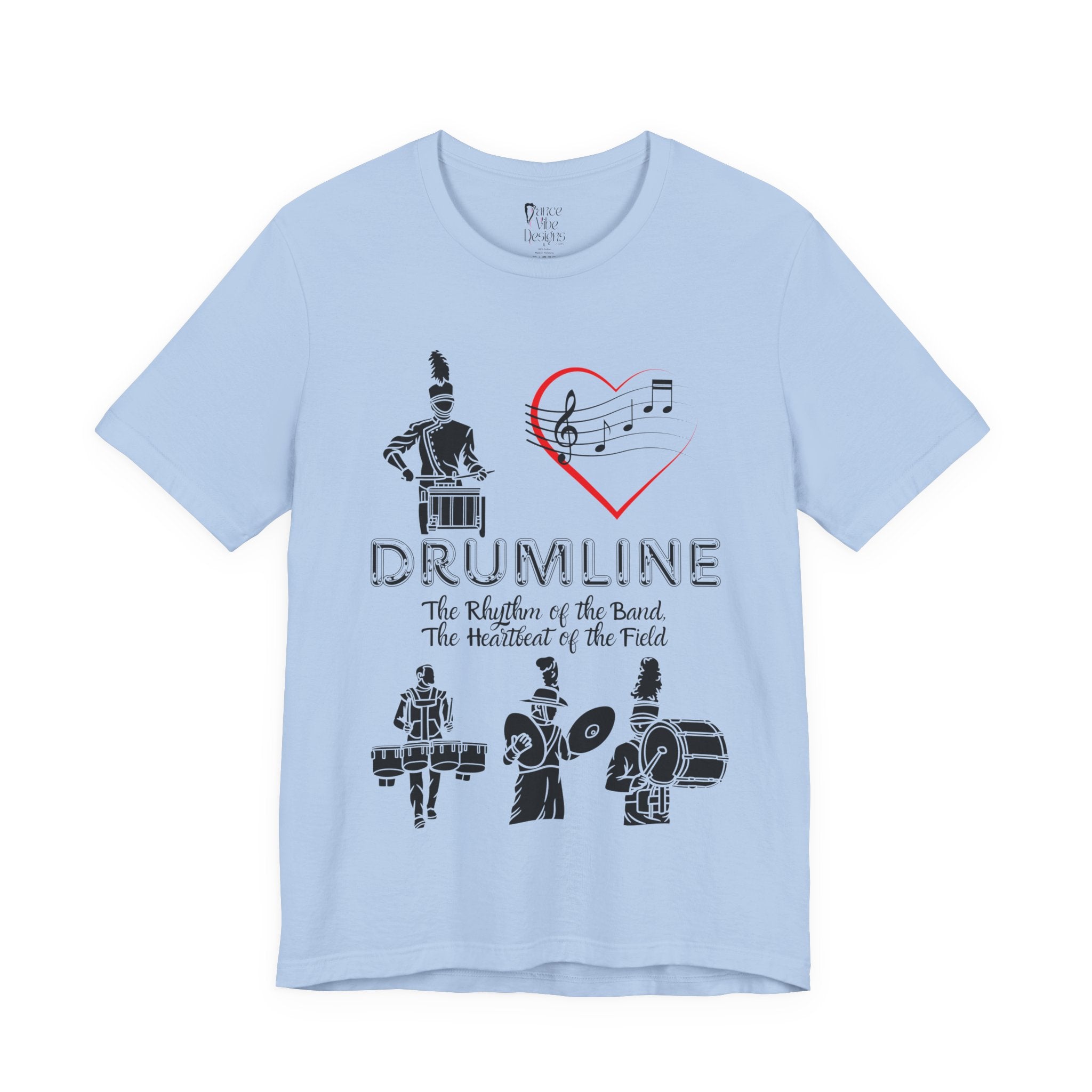 Adult Drumline Marching Band Graphic T-Shirt