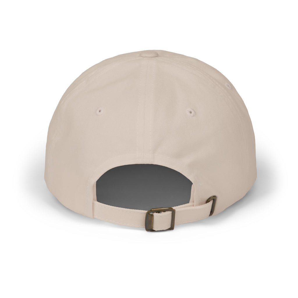 Stone classic dad cap hat Back view