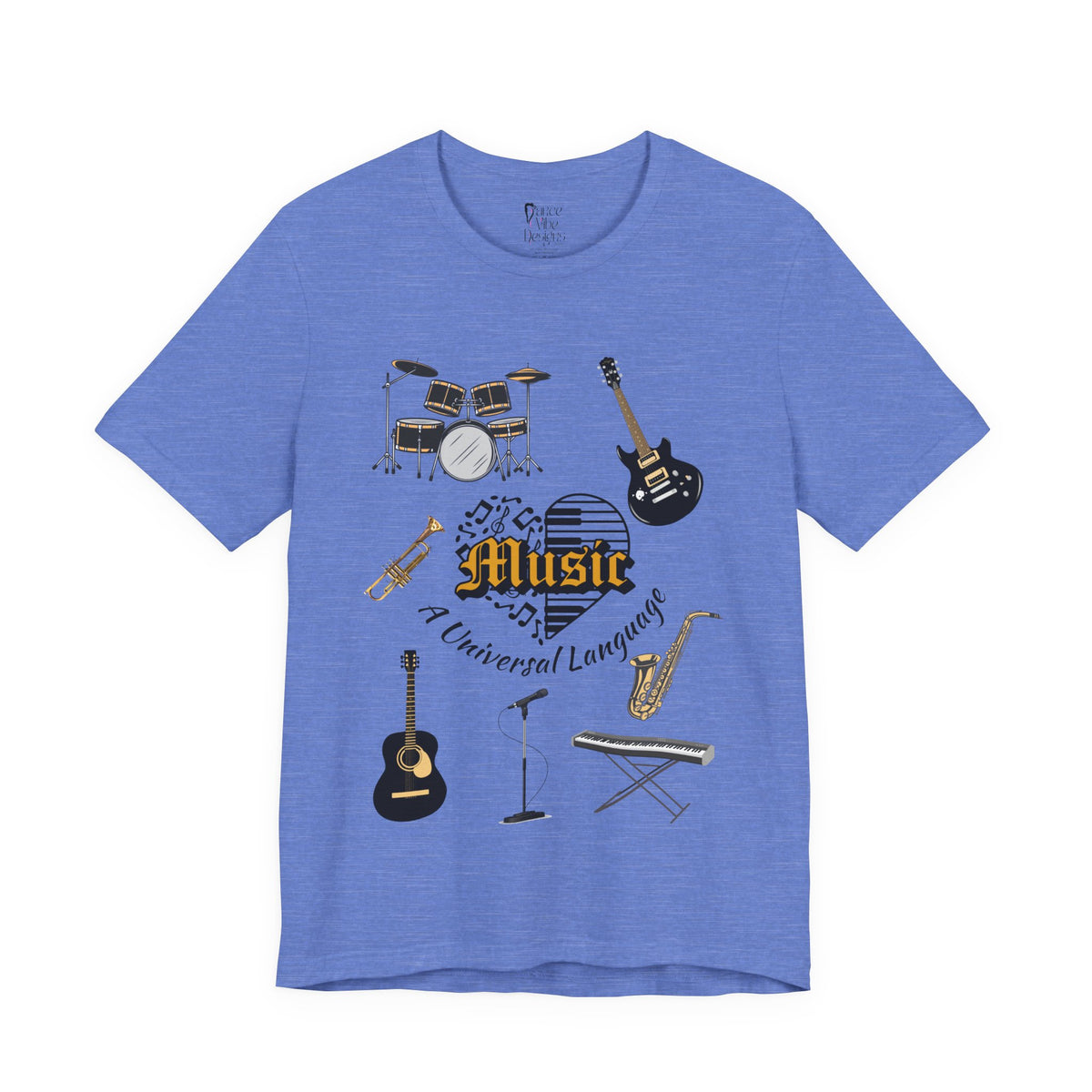 Adult Music A Universal Language Graphic T-Shirt
